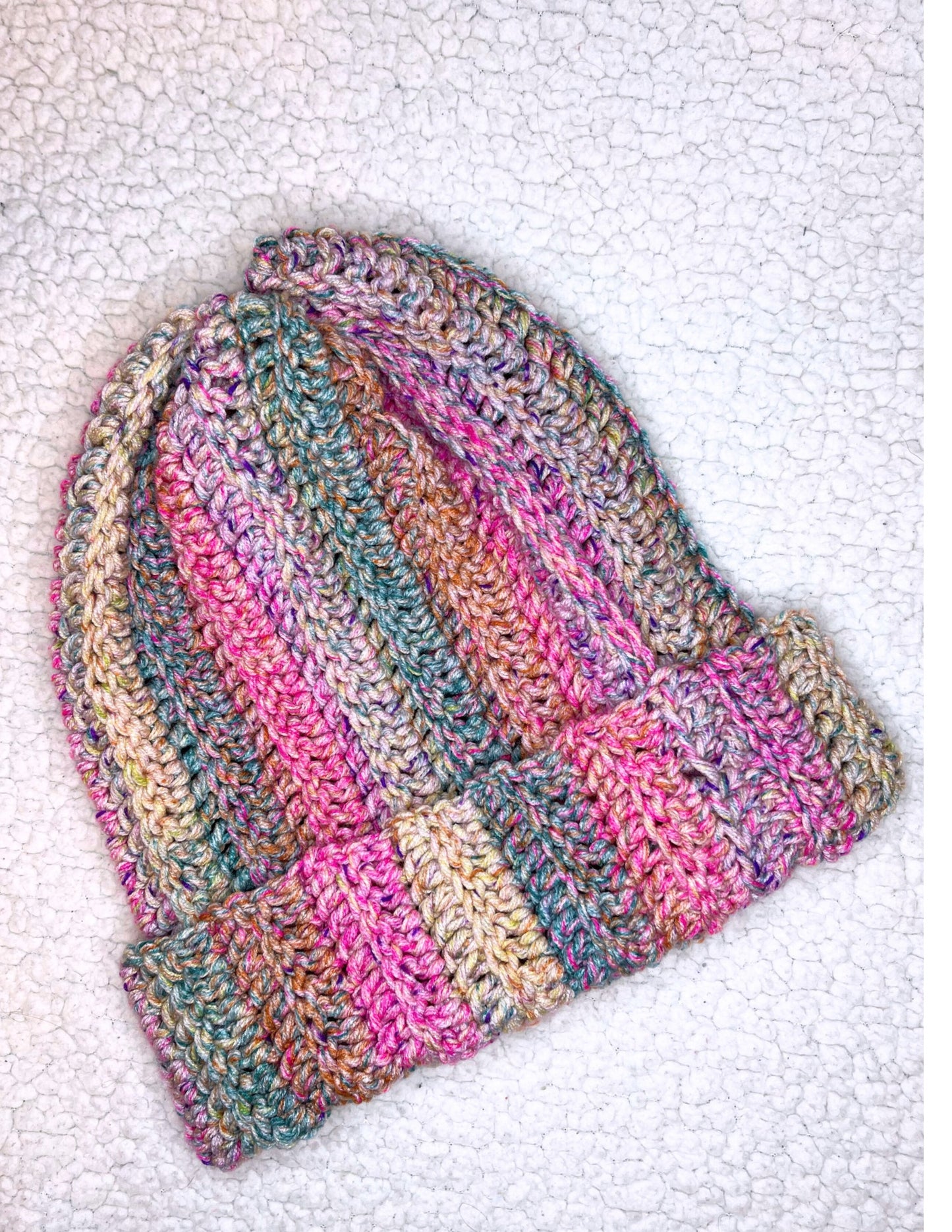 Rainbow Ribbed Beanie KIT (Preorder)